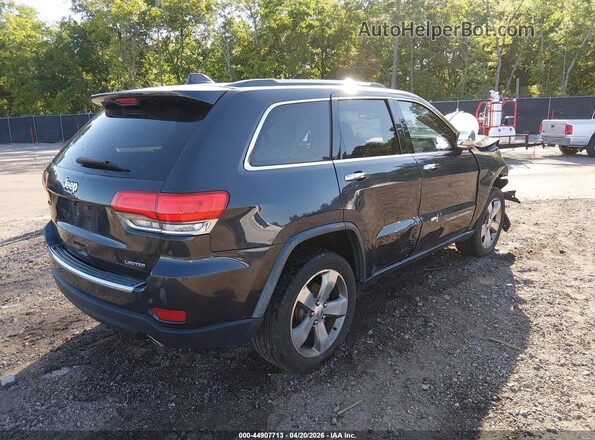 1C4RJEBG4GC418761 2016 JEEP GRAND CHEROKEE Black უკანა მარჯვენა