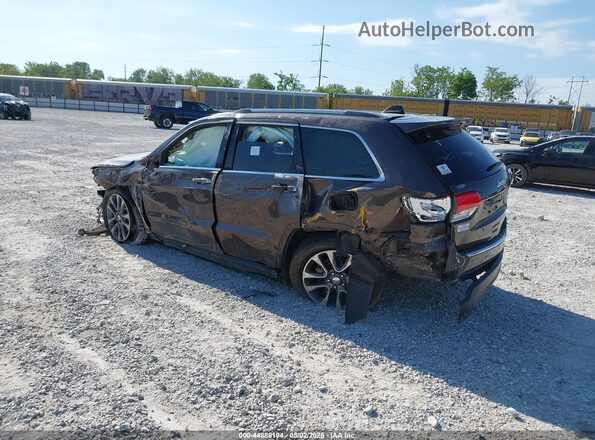 1C4RJEBG4JC204764 2018 JEEP GRAND CHEROKEE Brown უკანა მარცხენა