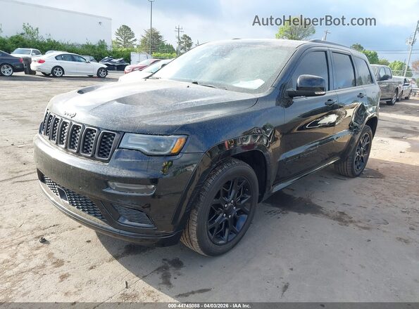1C4RJEBG4MC790211 2021 JEEP GRAND CHEROKEE Черный Передняя левая четверть