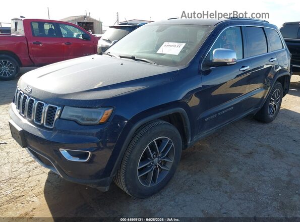 1C4RJEBG6JC130683 2018 JEEP GRAND CHEROKEE Blue Передня ліва чверть