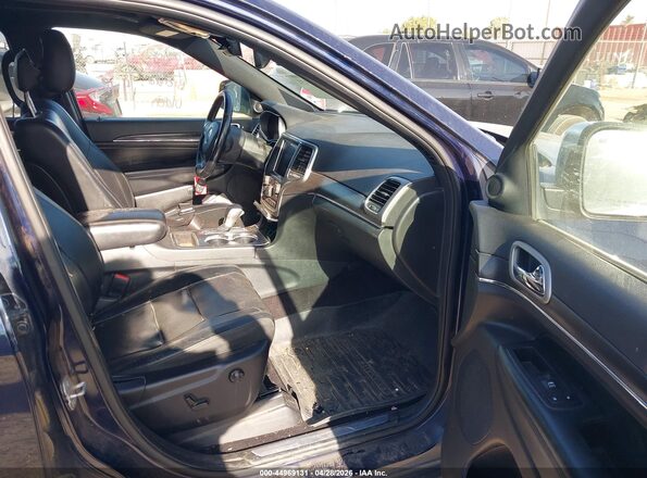 1C4RJEBG6JC130683 2018 JEEP GRAND CHEROKEE Blue Вид салону спереду