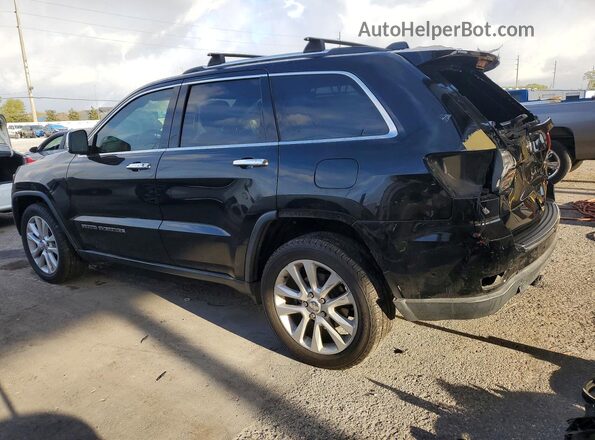 1C4RJEBG7HC647775 2017 JEEP GRAND Black Trasero izquierdo