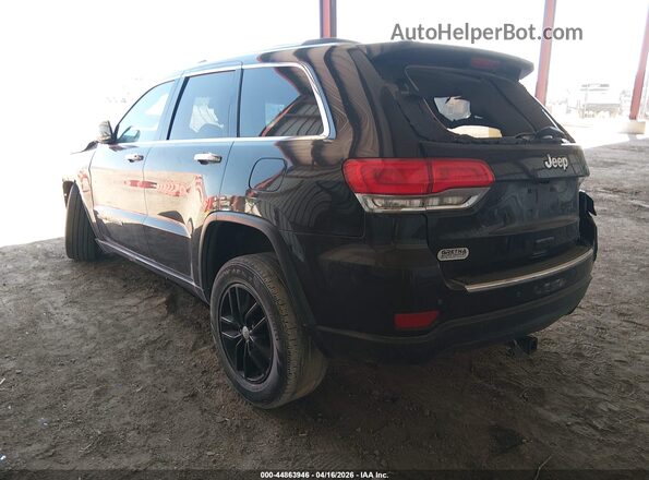 1C4RJEBG7JC159335 2018 JEEP GRAND CHEROKEE Black უკანა მარცხენა