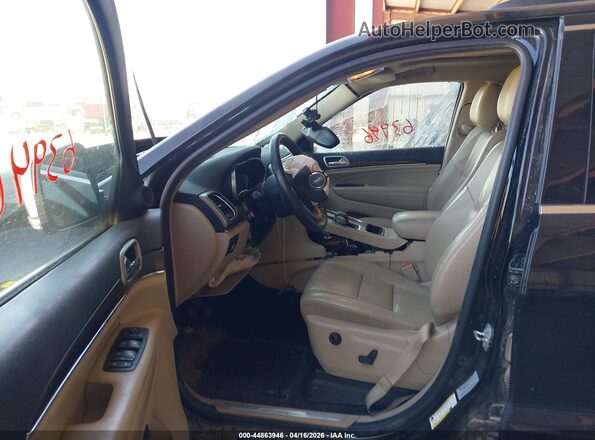 1C4RJEBG7JC159335 2018 JEEP GRAND CHEROKEE Black წინა სალონის ხედი