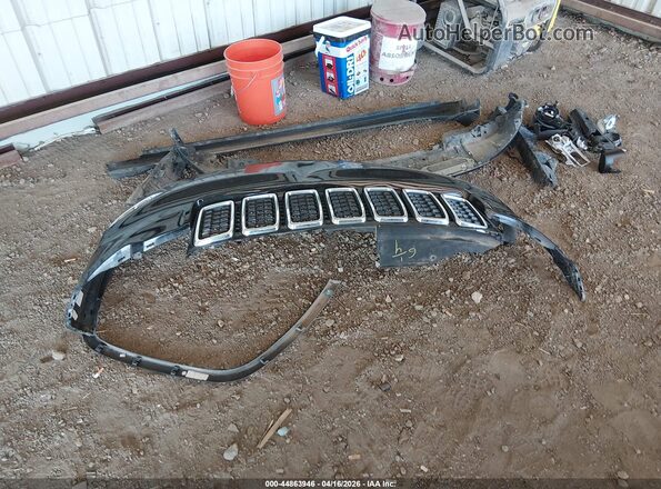 1C4RJEBG7JC159335 2018 JEEP GRAND CHEROKEE Black ხელსაწყოთა პანელის ხედი