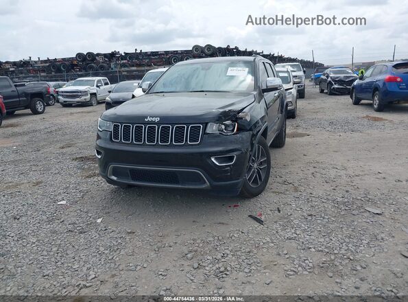 1C4RJEBG8HC868012 2017 JEEP GRAND CHEROKEE Black Przód lewy