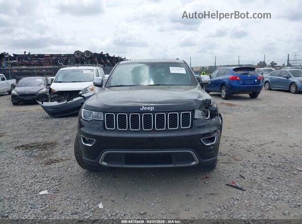 1C4RJEBG8HC868012 2017 JEEP GRAND CHEROKEE Black Widok zestawu wskaźników