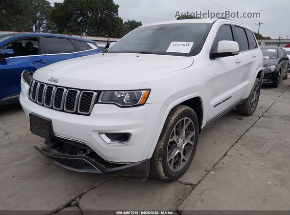 1C4RJEBG9JC253670 2018 JEEP GRAND CHEROKEE White Передня ліва чверть