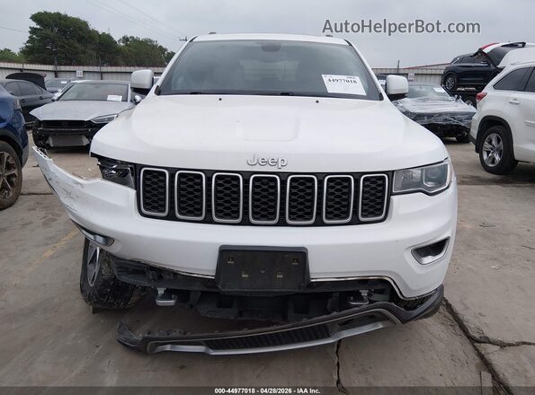 1C4RJEBG9JC253670 2018 JEEP GRAND CHEROKEE White Вид щитка приладів