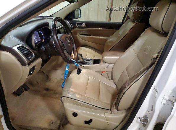 1C4RJECG3GC336356 2016 JEEP GRAND Белый Вид салона спереди