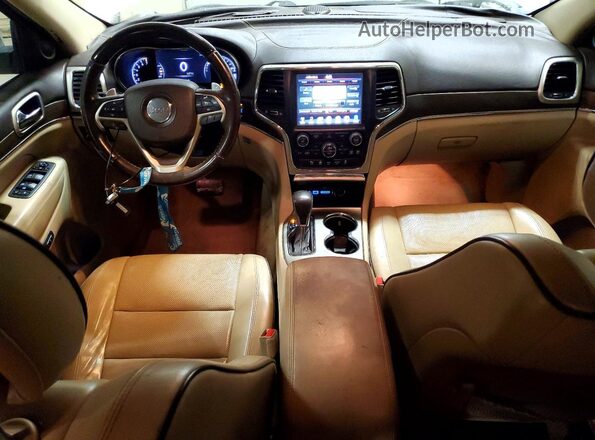1C4RJECG3GC336356 2016 JEEP GRAND Белый Вид панели приборов