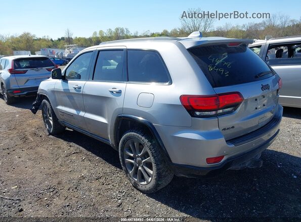 1C4RJFBG3GC333111 2016 JEEP GRAND CHEROKEE Silver უკანა მარცხენა