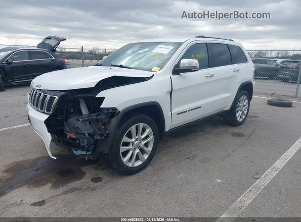 1C4RJFBG3HC822223 2017 JEEP GRAND CHEROKEE Белый Передняя левая четверть
