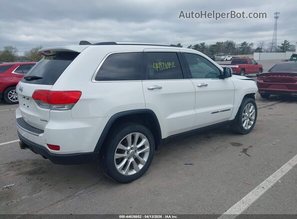 1C4RJFBG3HC822223 2017 JEEP GRAND CHEROKEE Белый Задняя правая четверть
