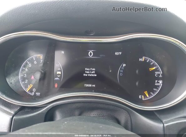 1C4RJFBG4GC447571 2016 JEEP GRAND CHEROKEE Gray Widok tylnych siedzeń