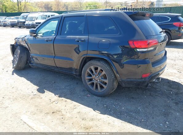 1C4RJFBG4HC624010 2017 JEEP GRAND CHEROKEE Black Rear left