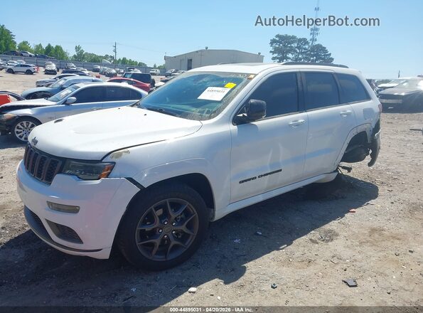 1C4RJFBG7LC305547 2020 JEEP GRAND CHEROKEE White Առջևի ձախ երեք քառորդ տեսարան
