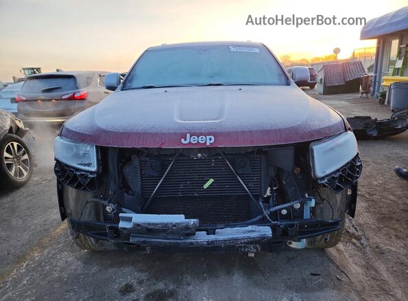 1C4RJFBM2GC376456 2016 JEEP GRAND Maroon Widok z przodu