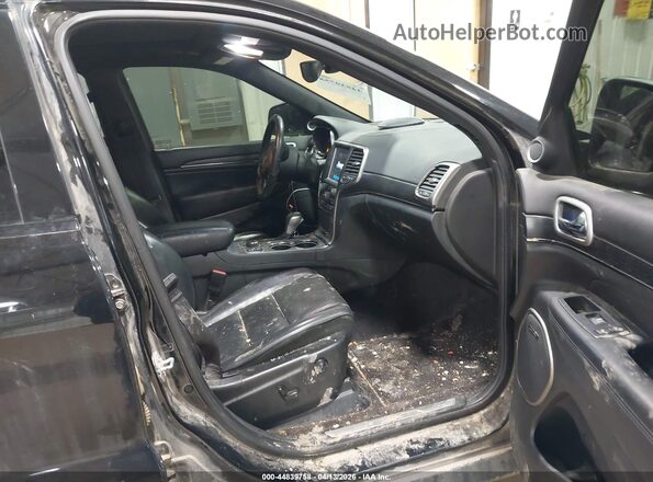 1C4RJFCG2JC230591 2018 JEEP GRAND CHEROKEE Black Widok wnętrza z przodu