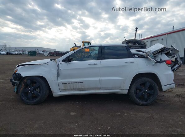 1C4RJFCG4GC479404 2016 JEEP GRAND CHEROKEE White Vista interior trasera