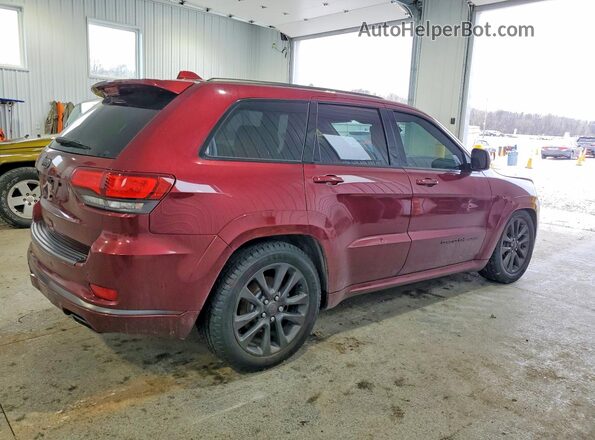 1C4RJFCG5KC613474 2019 JEEP GRAND Burgundy Задня права чверть