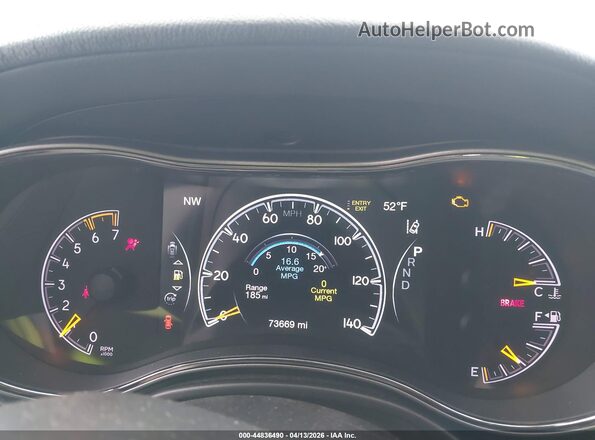 1C4RJFCT4LC341336 2020 JEEP GRAND CHEROKEE White Հետևի նստատեղերի տեսք