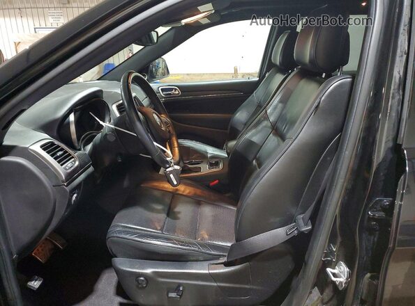 1C4RJFCT6JC489985 2018 JEEP GRAND Черный Вид салона спереди