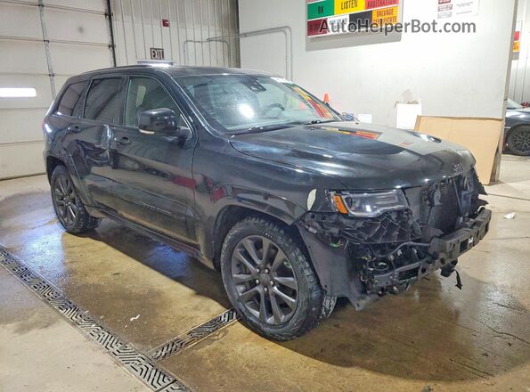 1C4RJFCT6JC489985 2018 JEEP GRAND Черный Передняя правая четверть