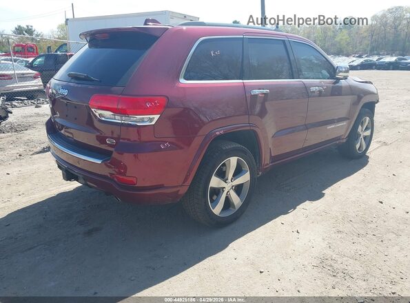1C4RJFCT9GC493067 2016 JEEP GRAND CHEROKEE Red Tył prawy