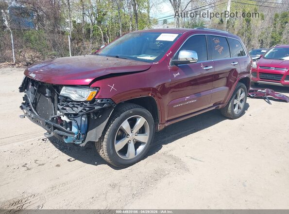 1C4RJFCT9GC493067 2016 JEEP GRAND CHEROKEE Red Przód lewy