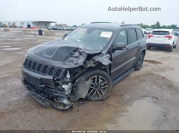 1C4RJFLG4MC617082 2021 JEEP GRAND CHEROKEE Gray Передня ліва чверть