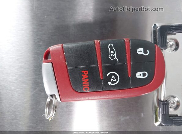 1C4RJFN97MC756850 2021 JEEP GRAND CHEROKEE Red Առջևի վահանակի տեսք