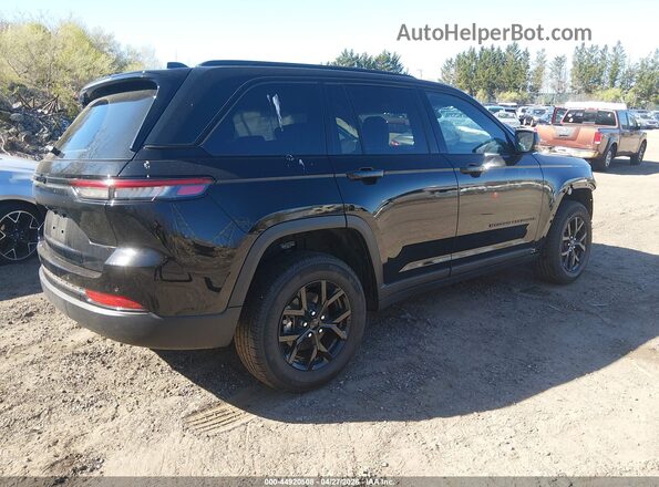 1C4RJHAG0SC301321 2025 JEEP GRAND CHEROKEE Черный Задняя правая четверть