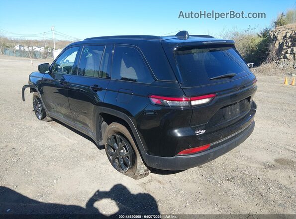 1C4RJHAG0SC301321 2025 JEEP GRAND CHEROKEE Черный Задняя левая четверть