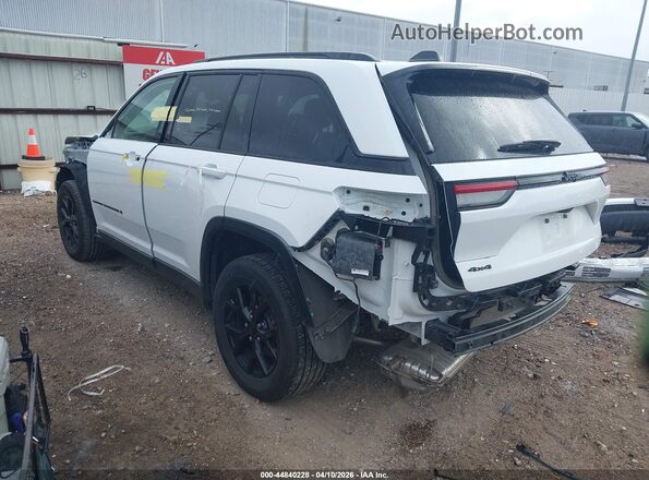 1C4RJHAG2SC323112 2025 JEEP GRAND CHEROKEE White Trasero izquierdo