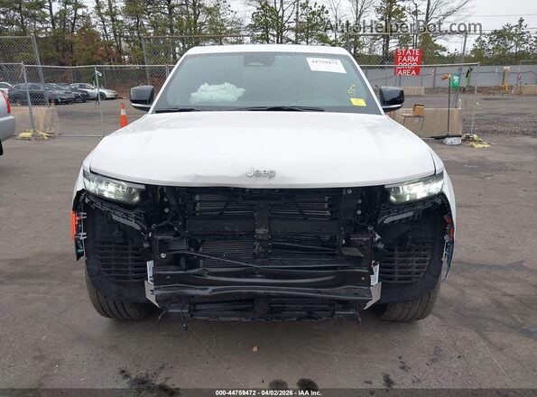 1C4RJHBG1SC347500 2025 JEEP GRAND CHEROKEE White Դիմացի տեսք