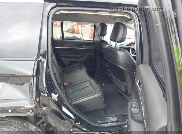 1C4RJHBG4PC528128 2023 JEEP GRAND CHEROKEE Black Widok naklejki z numerem VIN
