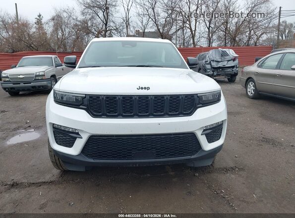 1C4RJHBG4SC333168 2025 JEEP GRAND CHEROKEE White Սարքավորումների վահանակի տեսք
