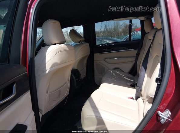 1C4RJHBG5PC536688 2023 JEEP GRAND CHEROKEE Red VIN კოდის სტიკერის ხედი