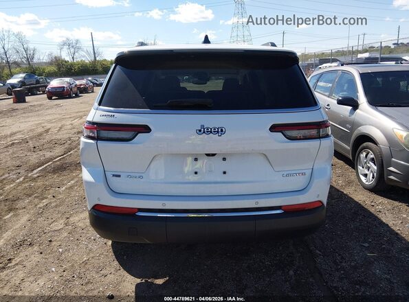 1C4RJKBG5N8579330 2022 JEEP GRAND CHEROKEE L White 