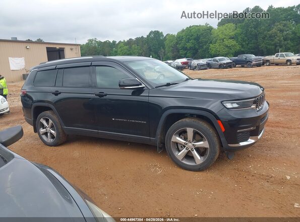 1C4RJKBG8M8109727 2021 JEEP GRAND CHEROKEE L Black Vista interior trasera