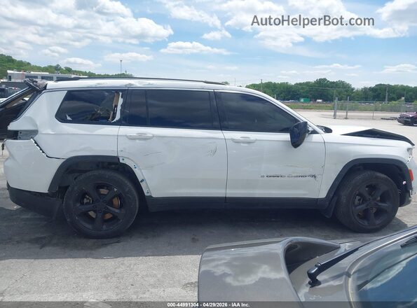 1C4RJKBGXM8152840 2021 JEEP GRAND CHEROKEE L Белый Вид задней части салона