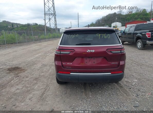 1C4RJKBGXM8189760 2021 JEEP GRAND CHEROKEE L Red 