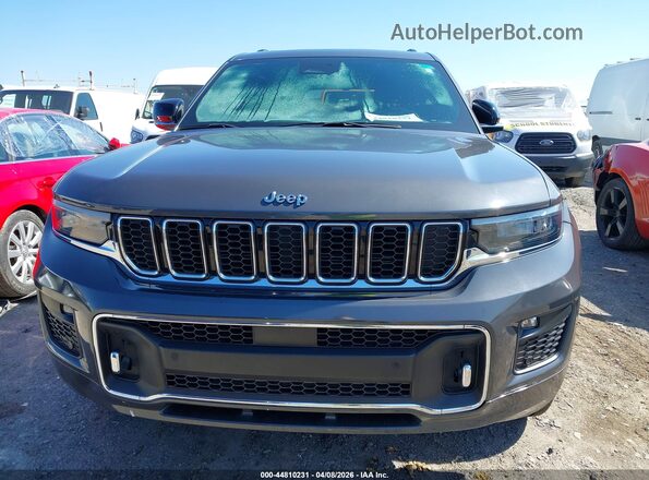 1C4RJKDG6M8182012 2021 JEEP GRAND CHEROKEE L Black ხელსაწყოთა პანელის ხედი