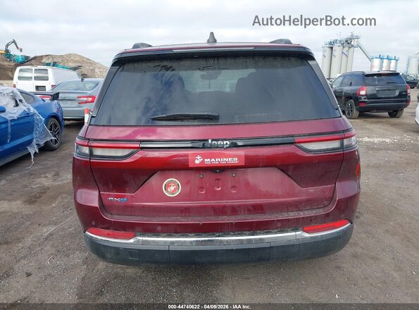 1C4RJYB65PC649015 2023 JEEP GRAND CHEROKEE 4XE Burgundy 