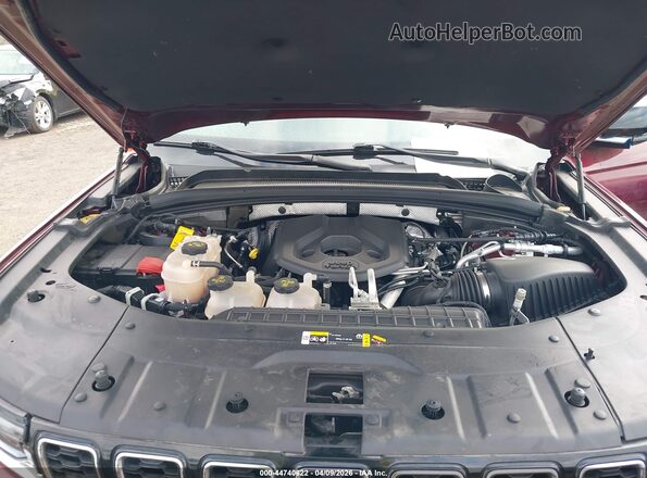 1C4RJYB65PC649015 2023 JEEP GRAND CHEROKEE 4XE Burgundy Вид ззаду