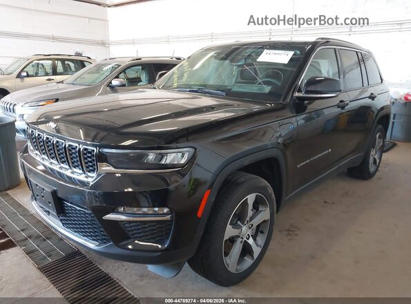 1C4RJYB69RC716654 2024 JEEP GRAND CHEROKEE 4XE Black Vista tres cuartos delantera izquierda