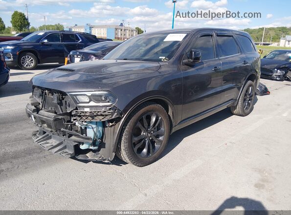 1C4SDHCT0MC554323 2021 DODGE DURANGO Серый Передняя левая четверть