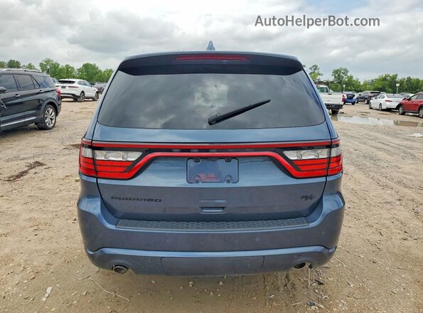 1C4SDHCT4MC693564 2021 DODGE DURANGO Blue უკანა ხედი