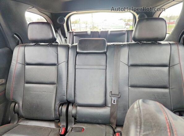 1C4SDHCT5GC502304 2016 DODGE DURANGO Красный Вид задних сидений